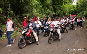 ¡Un Pueblo Unido Jamás Será Vencido! Caminata hacia la Hacienda El Vapor en honor a los Héroes y Mártires