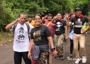 ¡Un Pueblo Unido Jamás Será Vencido! Caminata hacia la Hacienda El Vapor en honor a los Héroes y Mártires