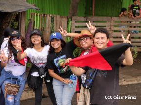 ¡Un Pueblo Unido Jamás Será Vencido! Caminata hacia la Hacienda El Vapor en honor a los Héroes y Mártires