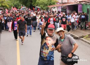 ¡Un Pueblo Unido Jamás Será Vencido! Caminata hacia la Hacienda El Vapor en honor a los Héroes y Mártires