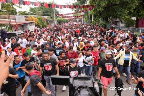 ¡Un Pueblo Unido Jamás Será Vencido! Caminata hacia la Hacienda El Vapor en honor a los Héroes y Mártires