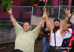 ¡Un Pueblo Unido Jamás Será Vencido! Caminata hacia la Hacienda El Vapor en honor a los Héroes y Mártires