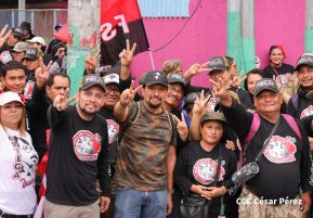 ¡Un Pueblo Unido Jamás Será Vencido! Caminata hacia la Hacienda El Vapor en honor a los Héroes y Mártires