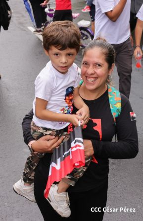 ¡Un Pueblo Unido Jamás Será Vencido! Caminata hacia la Hacienda El Vapor en honor a los Héroes y Mártires