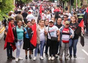 ¡Un Pueblo Unido Jamás Será Vencido! Caminata hacia la Hacienda El Vapor en honor a los Héroes y Mártires
