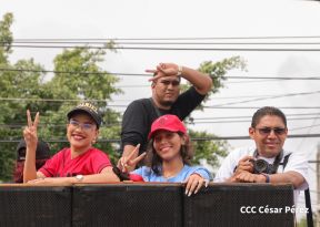 ¡Un Pueblo Unido Jamás Será Vencido! Caminata hacia la Hacienda El Vapor en honor a los Héroes y Mártires