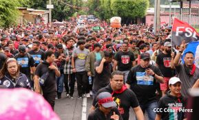 ¡Un Pueblo Unido Jamás Será Vencido! Caminata hacia la Hacienda El Vapor en honor a los Héroes y Mártires