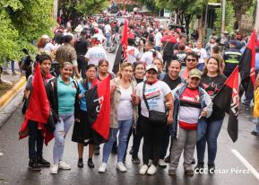 ¡Un Pueblo Unido Jamás Será Vencido! Caminata hacia la Hacienda El Vapor en honor a los Héroes y Mártires