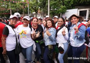 ¡Un Pueblo Unido Jamás Será Vencido! Caminata hacia la Hacienda El Vapor en honor a los Héroes y Mártires