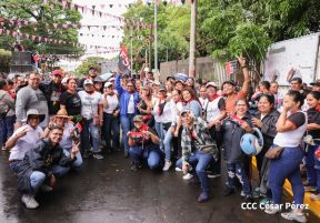 ¡Un Pueblo Unido Jamás Será Vencido! Caminata hacia la Hacienda El Vapor en honor a los Héroes y Mártires