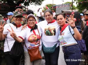 ¡Un Pueblo Unido Jamás Será Vencido! Caminata hacia la Hacienda El Vapor en honor a los Héroes y Mártires