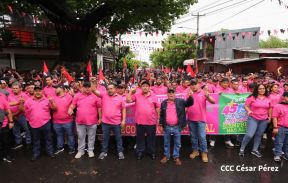 ¡Un Pueblo Unido Jamás Será Vencido! Caminata hacia la Hacienda El Vapor en honor a los Héroes y Mártires