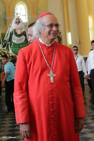 Granadinos se desbordan para recibir al Cardenal Brenes