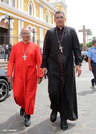 Granadinos se desbordan para recibir al Cardenal Brenes