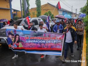 45 años de la liberación de la Ciudad de León, primera Capital de la Revolución