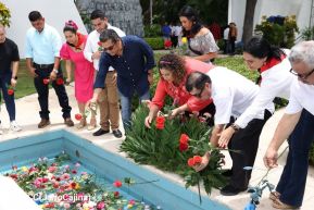 Nicaragua rinde honores al Comandante Carlos Fonseca Amador a 88 años de su natalicio 