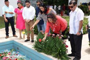 Nicaragua rinde honores al Comandante Carlos Fonseca Amador a 88 años de su natalicio 