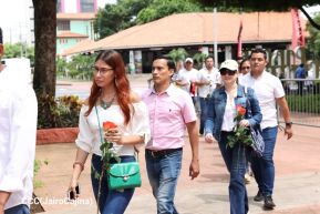 Nicaragua rinde honores al Comandante Carlos Fonseca Amador a 88 años de su natalicio 