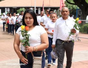Nicaragua rinde honores al Comandante Carlos Fonseca Amador a 88 años de su natalicio 