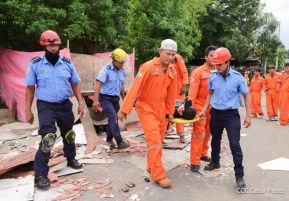 II Ejercicio Nacional de Preparación para Proteger la Vida en Situaciones Multiamenazas del año 2024.