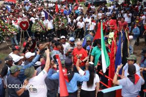 Familias de Occidente celebran 45 Años de liberación
