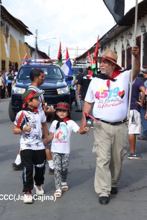 Familias de Occidente celebran 45 Años de liberación