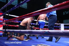 Velada de Boxeo Regreso a Casa en el Polideportivo Alexis Arguello