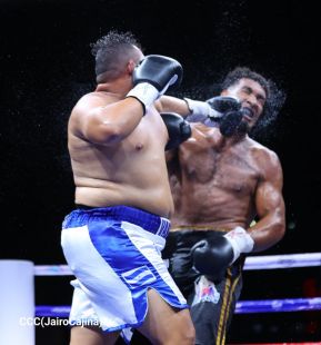 Velada de Boxeo Regreso a Casa en el Polideportivo Alexis Arguello