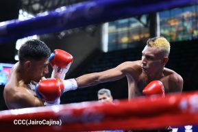Velada de Boxeo Regreso a Casa en el Polideportivo Alexis Arguello