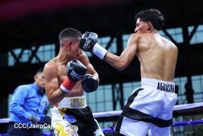 Velada de Boxeo Regreso a Casa en el Polideportivo Alexis Arguello