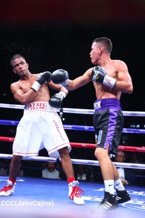 Velada de Boxeo Regreso a Casa en el Polideportivo Alexis Arguello