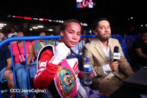 Velada de Boxeo Regreso a Casa en el Polideportivo Alexis Arguello
