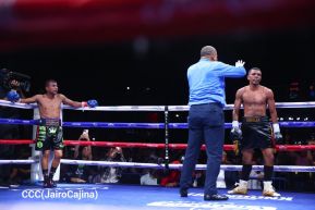 Velada de Boxeo Regreso a Casa en el Polideportivo Alexis Arguello