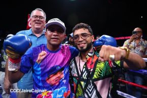 Velada de Boxeo Regreso a Casa en el Polideportivo Alexis Arguello