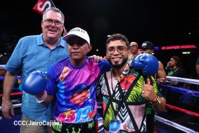 Velada de Boxeo Regreso a Casa en el Polideportivo Alexis Arguello