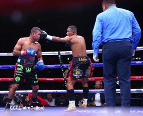 Velada de Boxeo Regreso a Casa en el Polideportivo Alexis Arguello