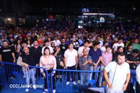 Velada de Boxeo Regreso a Casa en el Polideportivo Alexis Arguello