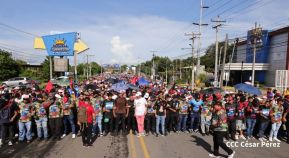 Caminata “Nicaragua Heroica, Comandante Julio Buitrago”