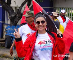 Caminata “Nicaragua Heroica, Comandante Julio Buitrago”