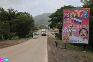 Inauguración tramo de Carretera en Río Blanco 