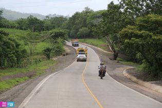 Inauguración tramo de Carretera en Río Blanco 