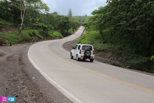 Inauguración tramo de Carretera en Río Blanco 