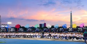 Entrega flota de buses de 250 a transportistas de Managua
