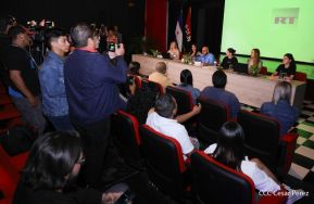 Intercambio profesional entre Comunicadores Sandinistas y RT en Español