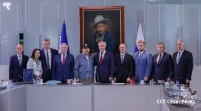 Presidente Comandante Daniel y Compañera Rosario se reúnen con delegación de Alto Nivel de la Federación de Rusia