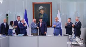 Presidente Comandante Daniel y Compañera Rosario se reúnen con delegación de Alto Nivel de la Federación de Rusia
