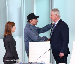 Presidente Comandante Daniel y Compañera Rosario se reúnen con delegación de Alto Nivel de la Federación de Rusia