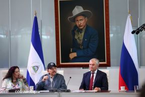 Presidente Comandante Daniel y Compañera Rosario se reúnen con delegación de Alto Nivel de la Federación de Rusia