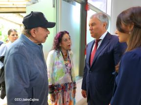 Presidente Comandante Daniel y Compañera Rosario se reúnen con delegación de Alto Nivel de la Federación de Rusia