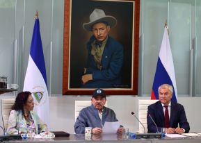 Presidente Comandante Daniel y Compañera Rosario se reúnen con delegación de Alto Nivel de la Federación de Rusia